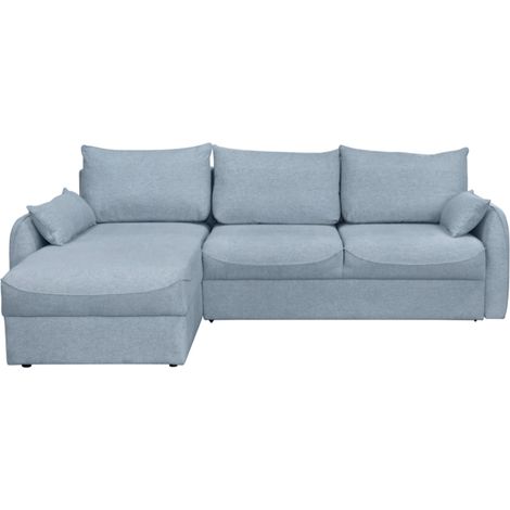 Divano angolare 3 posti letto L260 cm - NAOMI