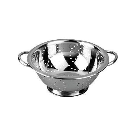 Baumalu Colador de acero inoxidable plateado 28 cm
