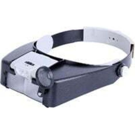 Loupe Bandeau avec lumière LED,Mains Libres,Lunettes de Lecture avec 5