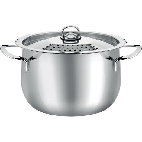 Abert Fast pentola cuoci e scola acciaio inox induzione 22 cm