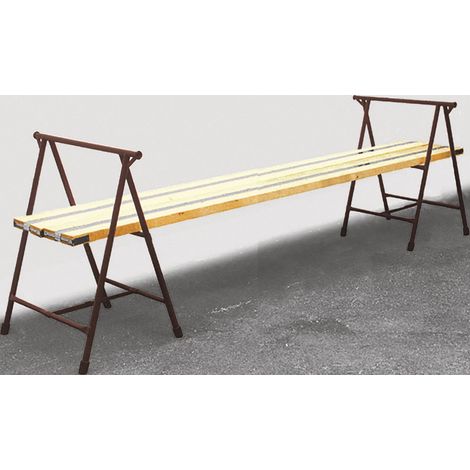 Sgabello da lavoro B80xH91cm 52-90cm