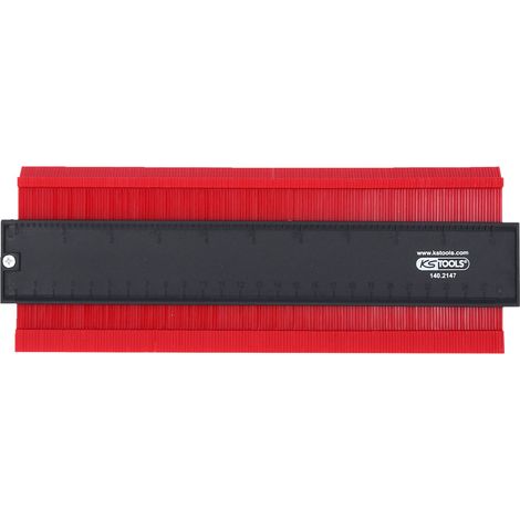 KS TOOLS Calibro di contorno, in plastica, lunghezza 280 mm - 140.2147 (1/5)