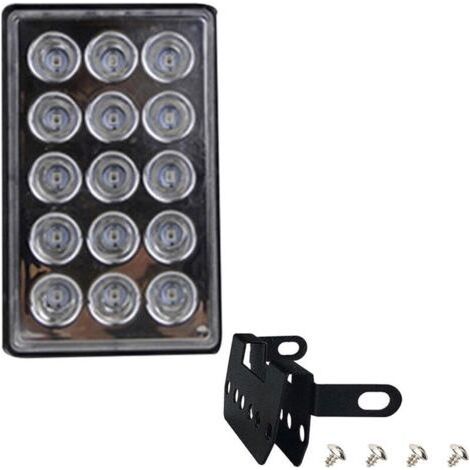 Waterproof Square LED Trailer Light Easy to Install High Brightness LED Tail Lights - Durable LED Brake Lights for Car and Motorcycle Generic (1/4)