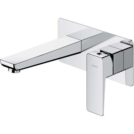 OMNIRES Parma - Grifo empotrado de lavabo, con cuerpo de montaje, 2 orificios, cromo PM7415CR