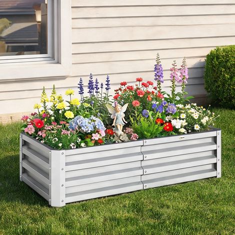 Porte-plantes Support à plantes en acier galvanisé pour potager (1/5)