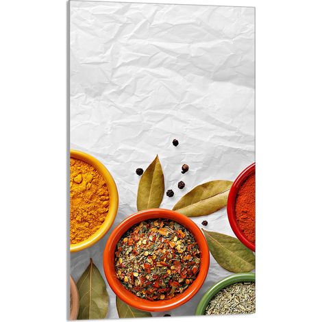 TABLA DE CORTAR DE VIDRIO 30x52 Especias (1/5)