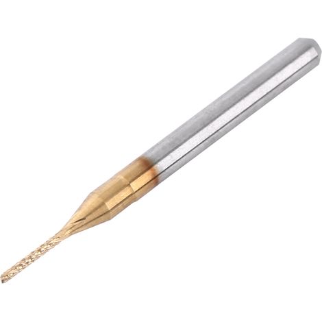 Cemented Carbide End Mill Engraving Bit Carving Drill for SMT/CNC/PCB Cutter (1.0mm)