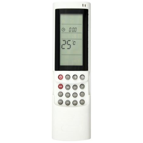 Télécommande de remplacement pour climatiseur Airwell RC08B (1/3)