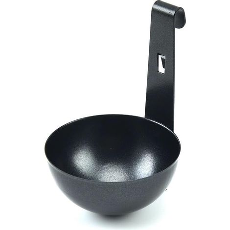 Ensemble de deux cuiseurs à œufs en acier inoxydable avec coquetier suspendu, pour œufs à la coque, cuiseur vapeur à œufs portable.