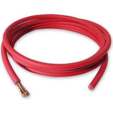 Cavo filo unipolare saldatrice sez. 50,00 mmq rosso
