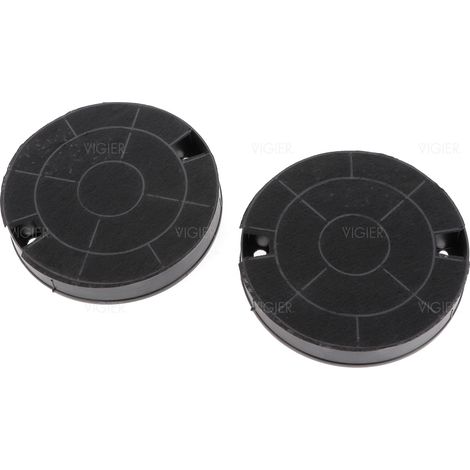 Filtres à charbon pour hotte – Lot de 2 – NYTTIGFIL600 – Diamètre 190mm, épaisseur 35mm – Compatibles avec modèles Ikea LUFTIG HW400 (1/5)