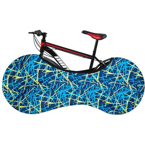 Housse de vélo d'intérieur (Style 2) : La solution idéale pour garder votre maison propre. Compatible avec 99 % des vélos pour adultes. (1/5)