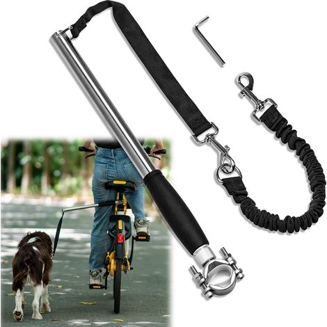 Laisse rétractable pour chien pour vélo, laisse de vélo mains libres (1/5)