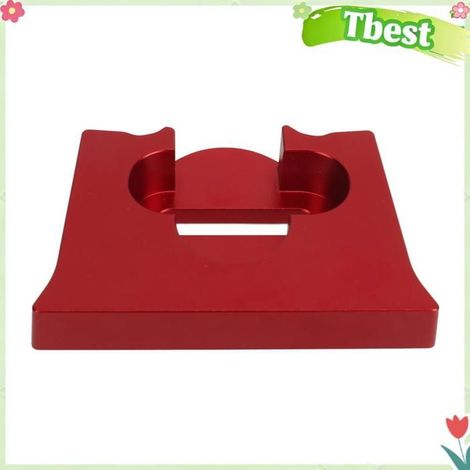 Tbest limiteur de loquet de hayon Limiteur de hayon en aluminium résistant à la rouille, loquet de pare-chocs, auto hayon Rouge (1/5)