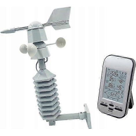 Anémomètre 433 MHz Blanc 2025