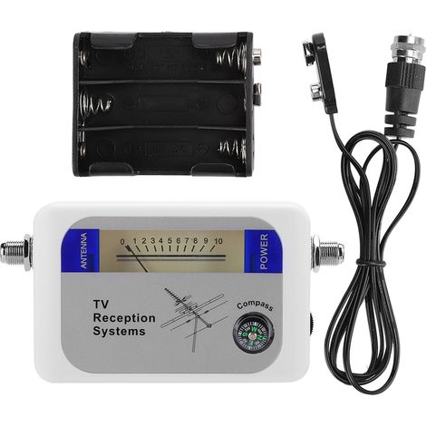 SF9507 DVB-T Satellitensignaldetektor mit Akkuladegerät und Signalstärkemessung (1/5)