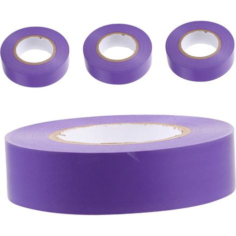 Ruban isolant en PVC 20 m, 4 pièces, pour câbles électriques (1/5)