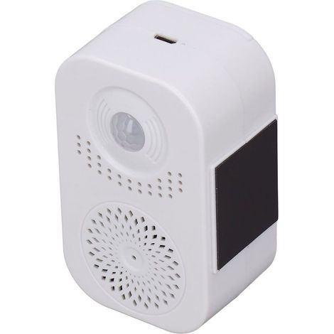 Doorbell cordless to detector of movement with alarm voice, buzzer of welcome, volume adjustable, charging USB, use to home and in blinds (1/5)