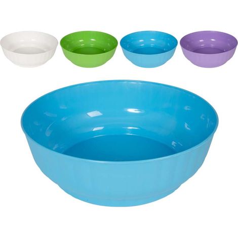Heidrun Insalatiera in plastica colorata 24 cm - Contenitore per alimenti (1/4)