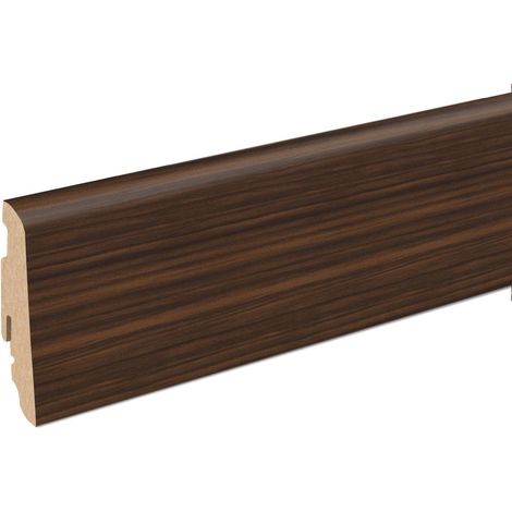 Neuhofer Fußleiste 240 cm x 58 x 19 mm dunkelbraun Sockelleisten & Fußleisten (1/2)