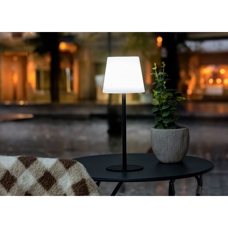 Lampada Led Da Tavolo Controllo Touch Ricaricabile Senza Fili Simple Nero (1/4)