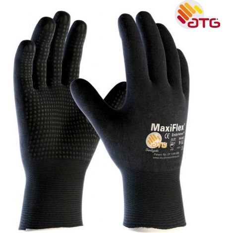 ATG 34-847 GUANTI MAXIFLEX ENDURANCE GUANTO DA LAVORO CON PALLINI NYLON NITRILE