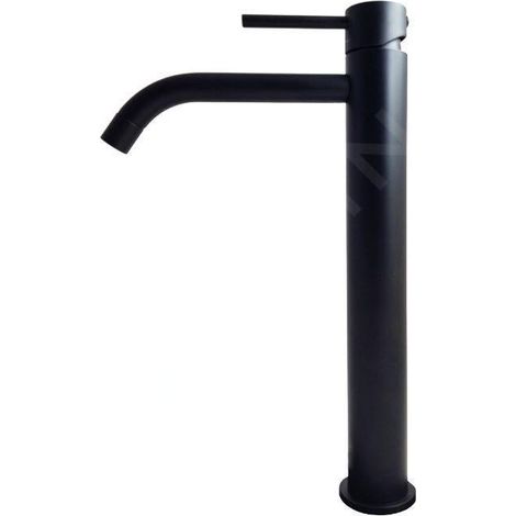 Light Mitigeur de lavabo XL sans tirette ni vidage, Matt Black (LIG081NO) (1/3)