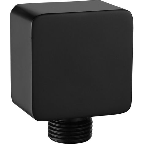 Aqualine - Coude mural, noir mat SC331B (1/2)