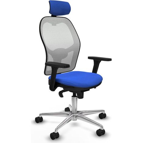 piqueras-y-crespo Ergonomischer Bürostuhl Blau