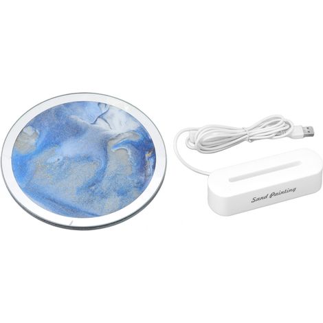 de table décorative à sable mouvant branchement USB (1/5)