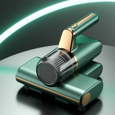 Aspirateur portable, puissant aspirateur de lit à main, aspirateur de matelas avec une forte aspiration de 8 kPa, pour matelas, canapés, poils d'animaux et tapis (1/5)
