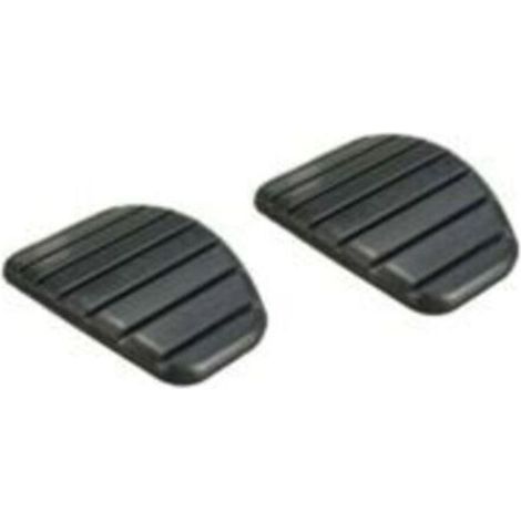 2pc Couvre-pédale d'embrayage pour voiture, Couvre-pédale de frein en caoutchouc antidérapant pour Megane Laguna Clio Kango Scenic (1/3)