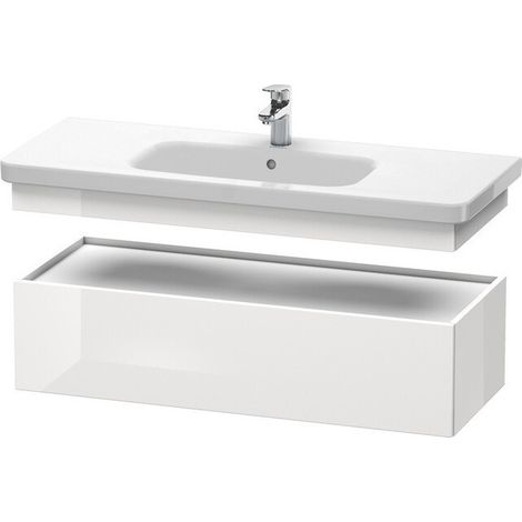 Élément bas armoire Duravit DURASTYLE 448x1130x282mm blau clair matt/ blanc mat