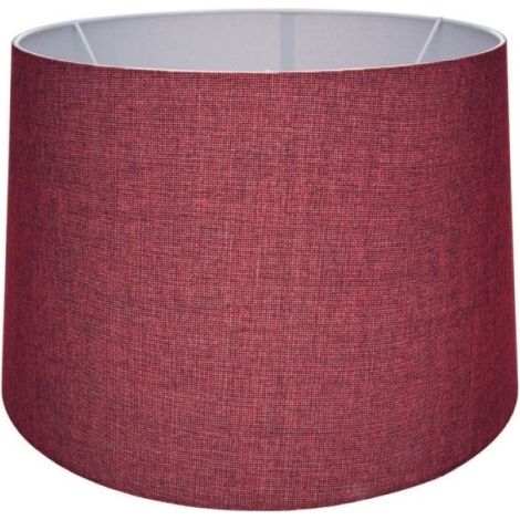 Paralume in tessuto colore rosso - Deco MDL3011 (1/2)