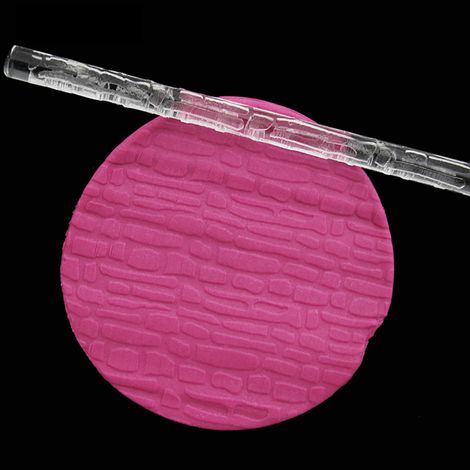 Rouleau à pâtisserie en acrylique de haute qualité, rouleau à pâtisserie pour fondant et pâte à modeler, 25 livres (11,3 kg). (1/5)