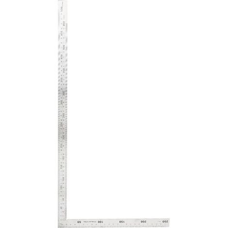 Acier inoxydable 500x250 mm 90 degrés à angle droit de mesure de la règle de mesure carrée ( 02) (1/5)