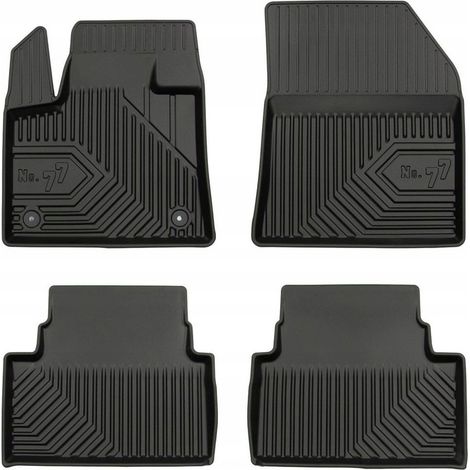 Tapis de sol en caoutchouc pour Citroën C5 Aircross de 2017 à 2017 (1/5)