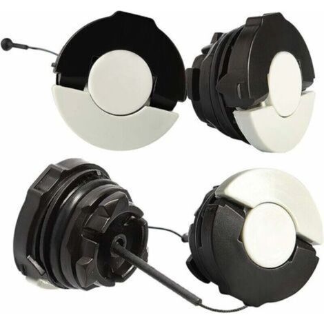 4 Pièces Bouchon Réservoir Carburant Compatible Stihl MS171 MS181 MS200 MS210 MS230 MS240 MS250 MS260 MS340 (1/4)