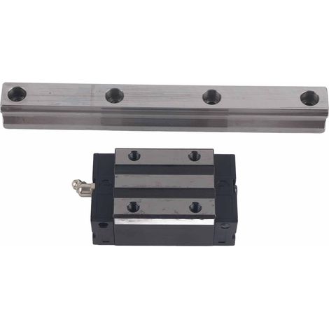 Linearführungsschiene mit HGH25CA-Lagergleitblock für 3D-Drucker und CNC-Teile, 200 mm (1/5)