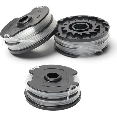 3 carretes de hilo de repuesto para desbrozadora Parkside 20-Li, compatibles con PRT 50 – PRT 300 – PRT 550 (1/5)