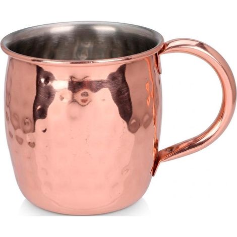 EXCELLENT mug acero inoxidable moscow mule 500 ml , Mug de acero inoxidable Moscow Mule 500 ml, un vaso metálico elegante y resistente diseñado para disfrutar de bebidas frías y có