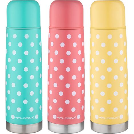 Edelstahl-Thermoskanne Dots 1L Mix 3 2021