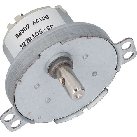 Getriebemotor, Getriebegetriebe, industrielle Steuerungseinrichtung, 60 U/min, 12 V DC, JS-50T (1/5)