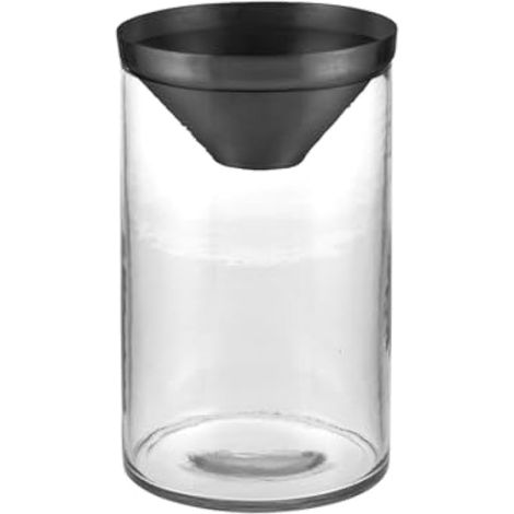 Station de propagation de plantes, démarrage de graines d'avocat, vase d'avocat avec support en fer pour cultiver un pot de fleurs, vase en verre transparent pour la culture d'avocatier (1/5)
