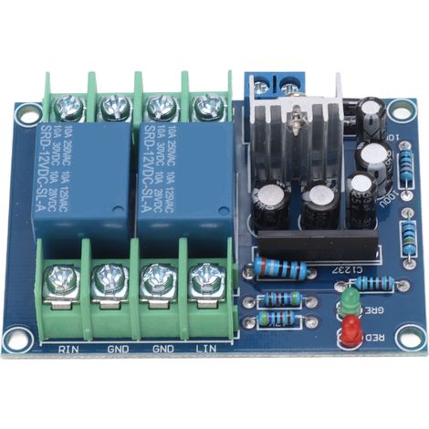 Plaque de Protection pour Haut-parleurs 30A DIY - Module Haute Puissance Stéréo (1/5)