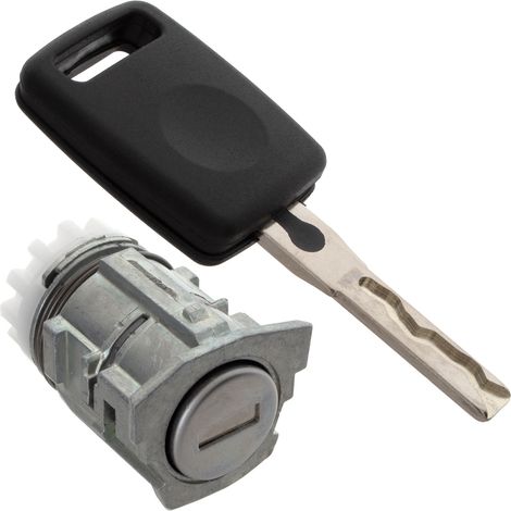 Audi A4 B6 00-04 Türschlosseinsatz vorne links mit Schlüssel (1/5)
