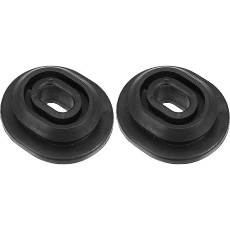 Anillo de soporte del radiador del coche 1K0121367F para Audi, goma negra (juego de 2) (1/5)