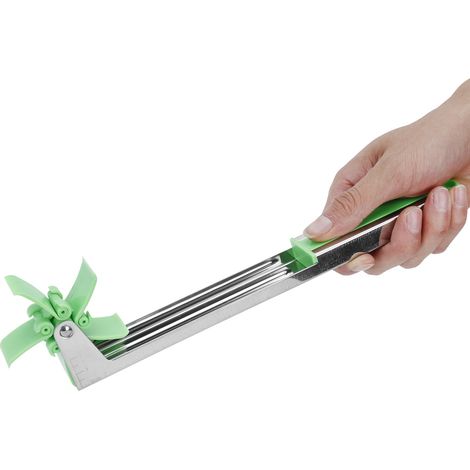 Coupe-Pastèque en Acier Inoxydable, Outil de Cuisine pour Fruits, Gadget de Cuisine Vert