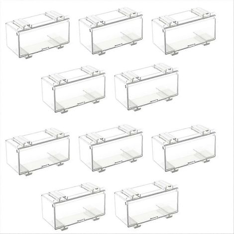 Set mit 10 transparenten Acryl-Vitrinen für Autoformen, A (1/5)