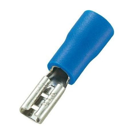 TRU COMPONENTS 737443 737443-CAPOTASTO PIATTO, LARGHEZZA CONNETTORE: 2,8 MM, SPESSORE INSERIMENTO: 0,8 MM, 180°, PARZIALMENTE IS